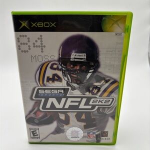 NFL 2K2 Video Game - Green Case